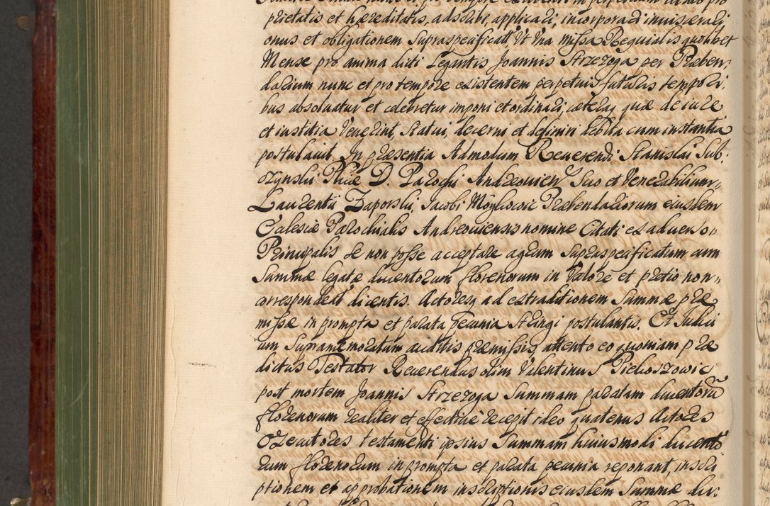 Zdjęcie nr 837 dla obiektu archiwalnego: Acta actorum episcopalium R. D. Andreae Trzebicki, episcopi Cracoviensis et ducis Severiae de 1679. Volumen VIII