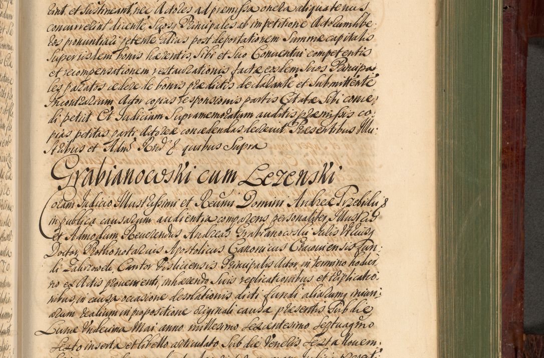 Zdjęcie nr 834 dla obiektu archiwalnego: Acta actorum episcopalium R. D. Andreae Trzebicki, episcopi Cracoviensis et ducis Severiae de 1679. Volumen VIII