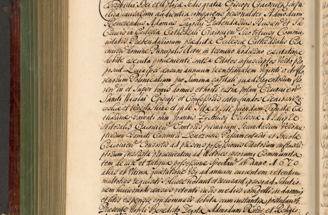 Zdjęcie nr 833 dla obiektu archiwalnego: Acta actorum episcopalium R. D. Andreae Trzebicki, episcopi Cracoviensis et ducis Severiae de 1679. Volumen VIII
