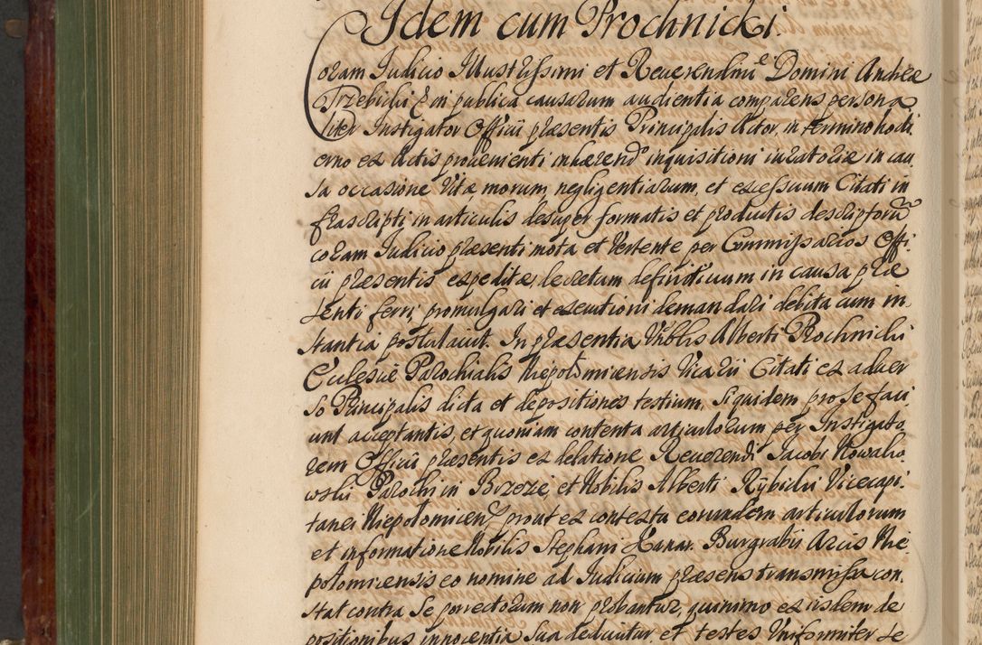 Zdjęcie nr 825 dla obiektu archiwalnego: Acta actorum episcopalium R. D. Andreae Trzebicki, episcopi Cracoviensis et ducis Severiae de 1679. Volumen VIII