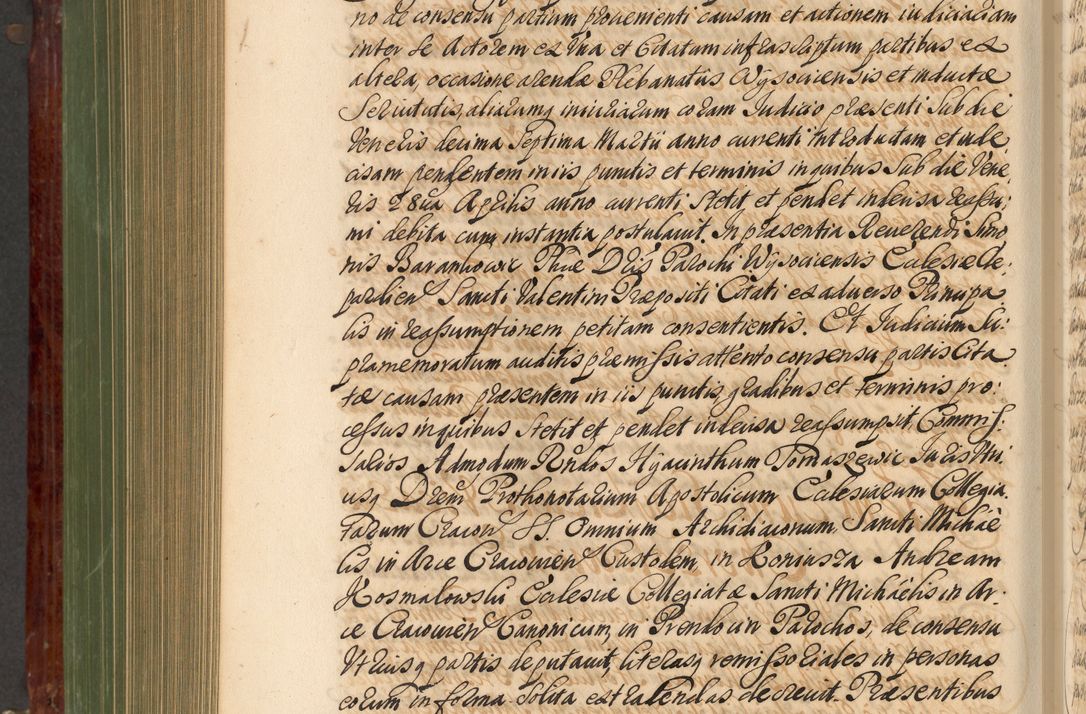 Zdjęcie nr 823 dla obiektu archiwalnego: Acta actorum episcopalium R. D. Andreae Trzebicki, episcopi Cracoviensis et ducis Severiae de 1679. Volumen VIII