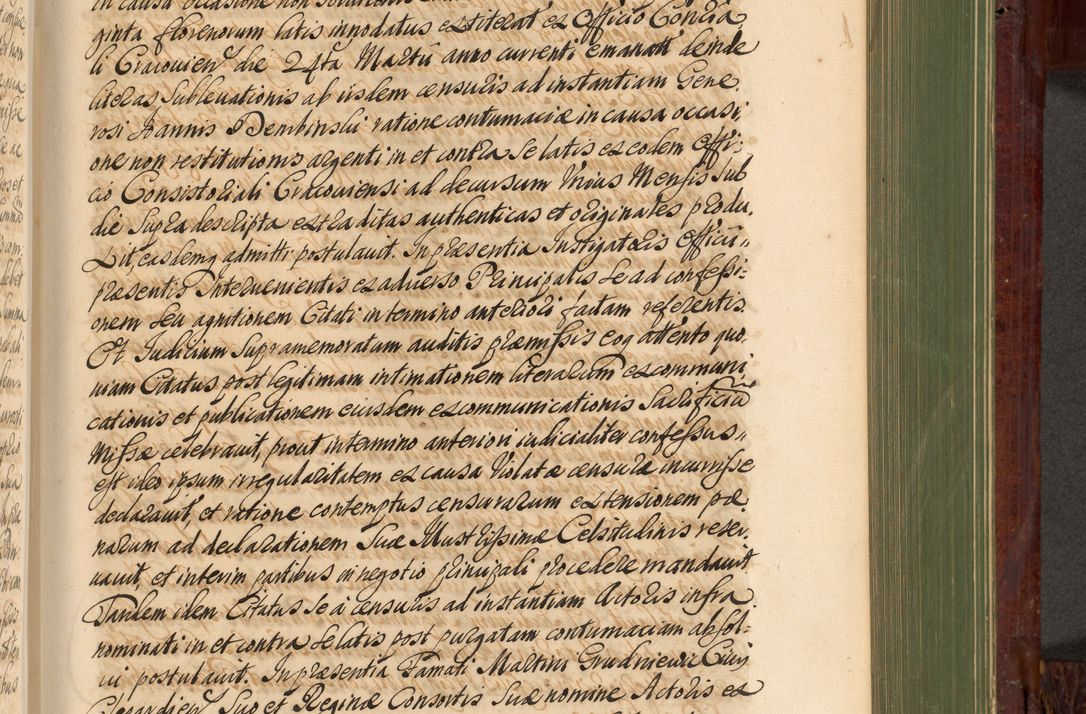 Zdjęcie nr 822 dla obiektu archiwalnego: Acta actorum episcopalium R. D. Andreae Trzebicki, episcopi Cracoviensis et ducis Severiae de 1679. Volumen VIII
