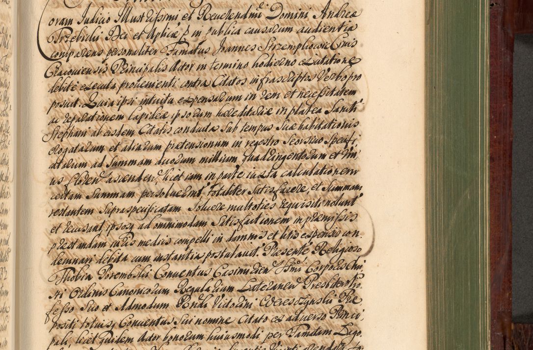 Zdjęcie nr 814 dla obiektu archiwalnego: Acta actorum episcopalium R. D. Andreae Trzebicki, episcopi Cracoviensis et ducis Severiae de 1679. Volumen VIII