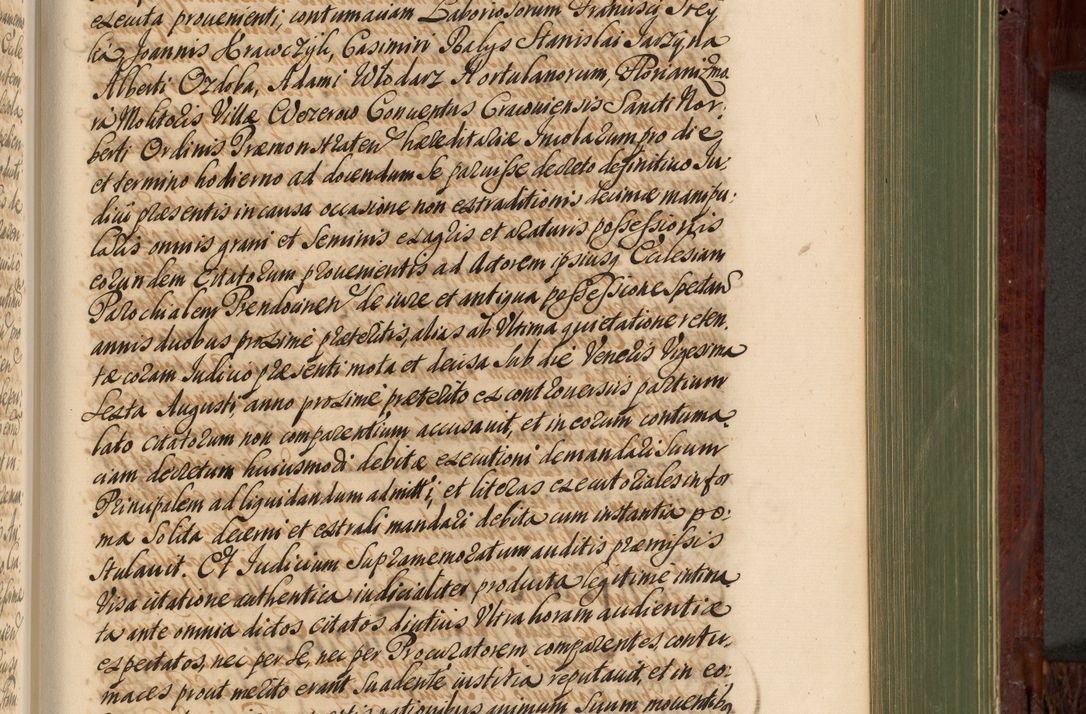 Zdjęcie nr 808 dla obiektu archiwalnego: Acta actorum episcopalium R. D. Andreae Trzebicki, episcopi Cracoviensis et ducis Severiae de 1679. Volumen VIII