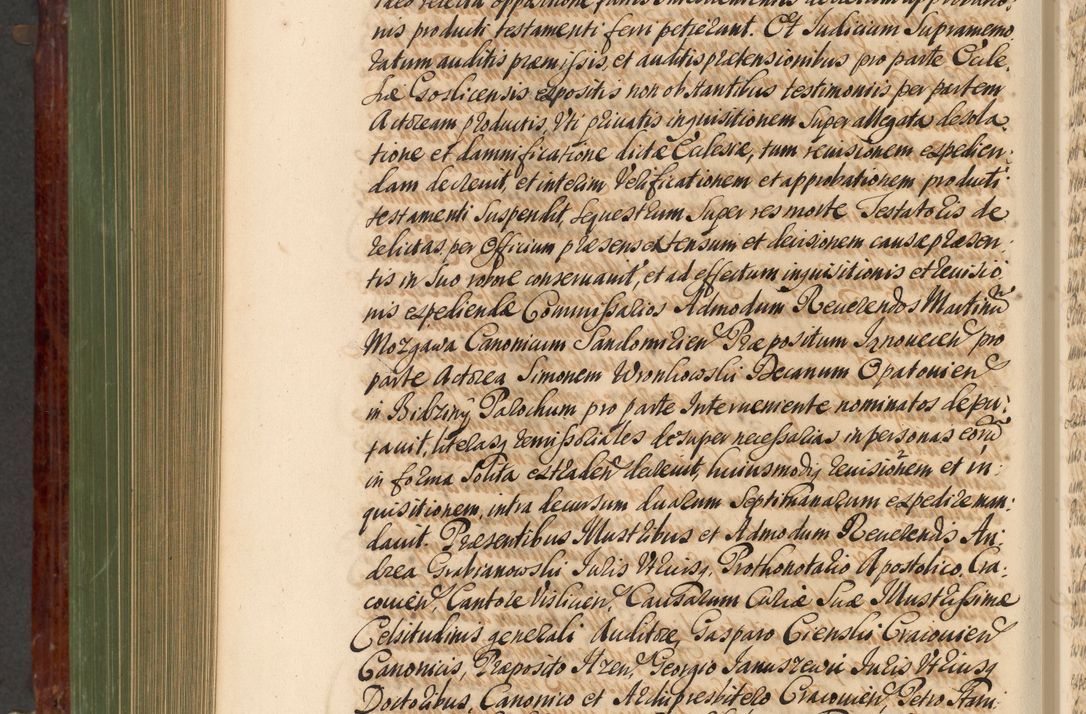 Zdjęcie nr 807 dla obiektu archiwalnego: Acta actorum episcopalium R. D. Andreae Trzebicki, episcopi Cracoviensis et ducis Severiae de 1679. Volumen VIII
