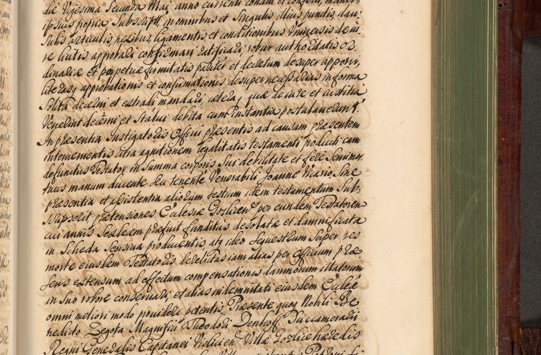 Zdjęcie nr 806 dla obiektu archiwalnego: Acta actorum episcopalium R. D. Andreae Trzebicki, episcopi Cracoviensis et ducis Severiae de 1679. Volumen VIII