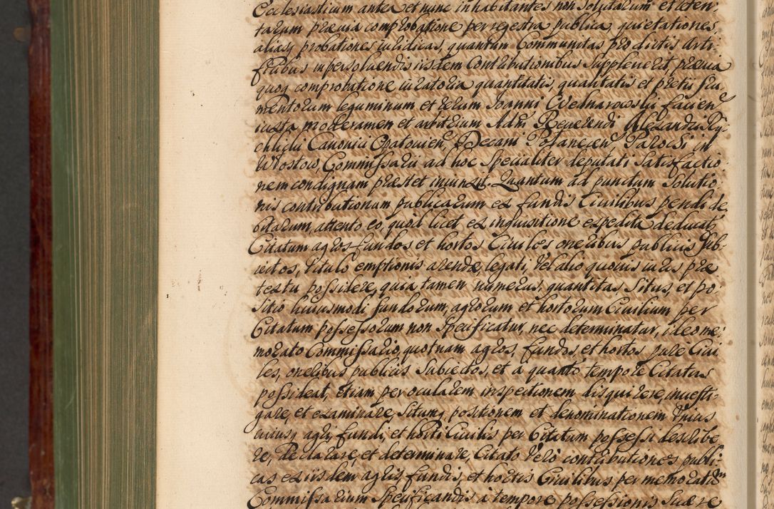 Zdjęcie nr 1203 dla obiektu archiwalnego: Acta actorum episcopalium R. D. Andreae Trzebicki, episcopi Cracoviensis et ducis Severiae de 1679. Volumen VIII