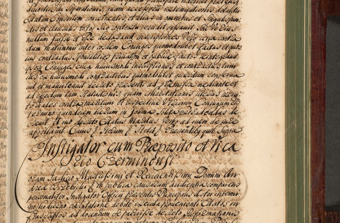 Zdjęcie nr 1192 dla obiektu archiwalnego: Acta actorum episcopalium R. D. Andreae Trzebicki, episcopi Cracoviensis et ducis Severiae de 1679. Volumen VIII