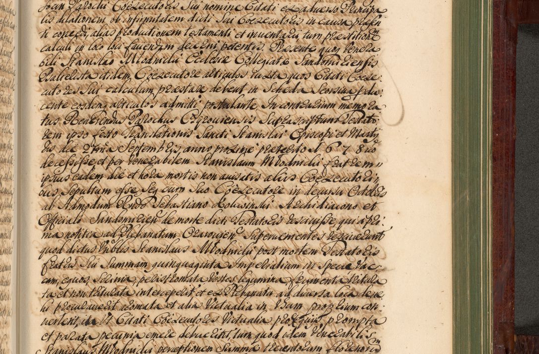 Zdjęcie nr 1196 dla obiektu archiwalnego: Acta actorum episcopalium R. D. Andreae Trzebicki, episcopi Cracoviensis et ducis Severiae de 1679. Volumen VIII
