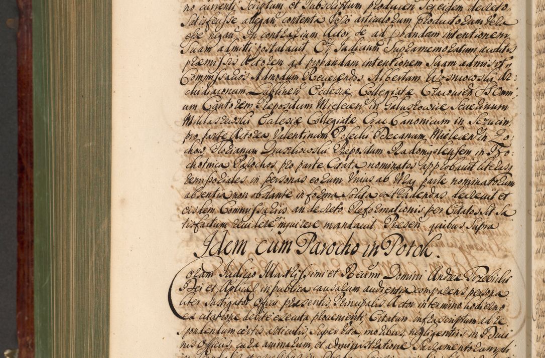 Zdjęcie nr 1193 dla obiektu archiwalnego: Acta actorum episcopalium R. D. Andreae Trzebicki, episcopi Cracoviensis et ducis Severiae de 1679. Volumen VIII