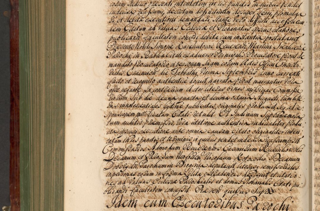 Zdjęcie nr 1195 dla obiektu archiwalnego: Acta actorum episcopalium R. D. Andreae Trzebicki, episcopi Cracoviensis et ducis Severiae de 1679. Volumen VIII
