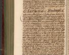 Zdjęcie nr 1189 dla obiektu archiwalnego: Acta actorum episcopalium R. D. Andreae Trzebicki, episcopi Cracoviensis et ducis Severiae de 1679. Volumen VIII