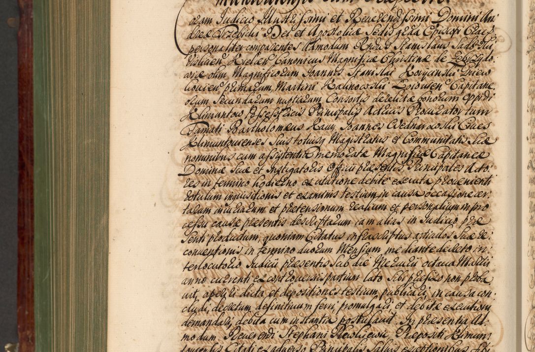 Zdjęcie nr 1183 dla obiektu archiwalnego: Acta actorum episcopalium R. D. Andreae Trzebicki, episcopi Cracoviensis et ducis Severiae de 1679. Volumen VIII