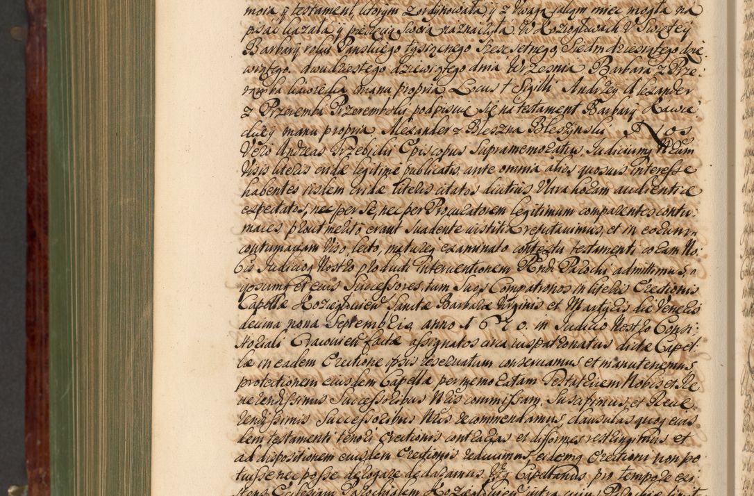 Zdjęcie nr 1179 dla obiektu archiwalnego: Acta actorum episcopalium R. D. Andreae Trzebicki, episcopi Cracoviensis et ducis Severiae de 1679. Volumen VIII
