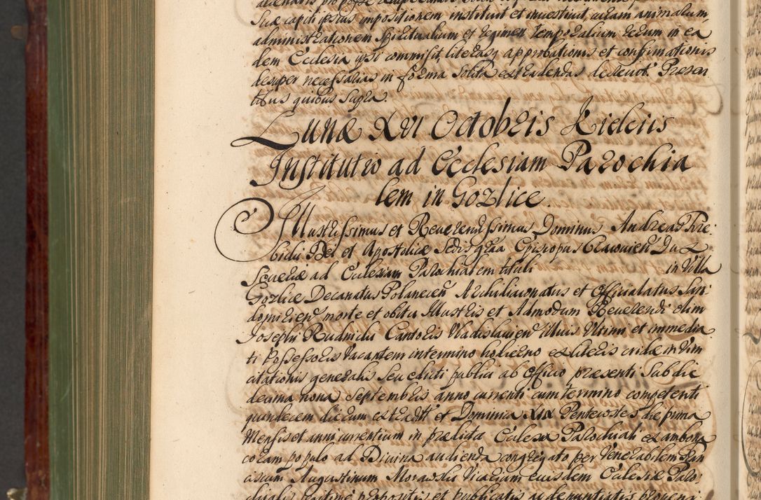 Zdjęcie nr 1163 dla obiektu archiwalnego: Acta actorum episcopalium R. D. Andreae Trzebicki, episcopi Cracoviensis et ducis Severiae de 1679. Volumen VIII