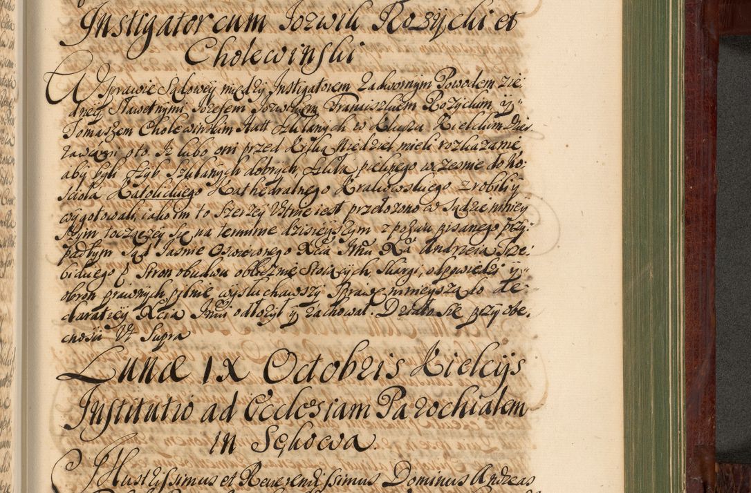 Zdjęcie nr 1162 dla obiektu archiwalnego: Acta actorum episcopalium R. D. Andreae Trzebicki, episcopi Cracoviensis et ducis Severiae de 1679. Volumen VIII