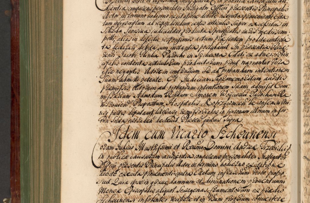Zdjęcie nr 1161 dla obiektu archiwalnego: Acta actorum episcopalium R. D. Andreae Trzebicki, episcopi Cracoviensis et ducis Severiae de 1679. Volumen VIII