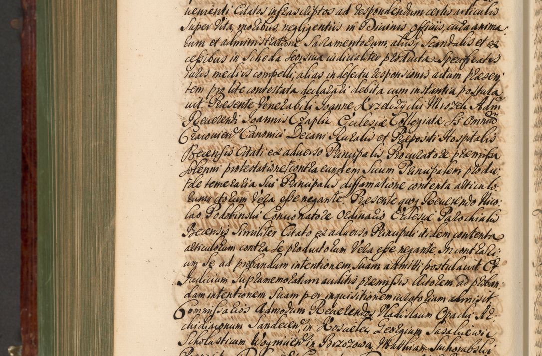 Zdjęcie nr 1155 dla obiektu archiwalnego: Acta actorum episcopalium R. D. Andreae Trzebicki, episcopi Cracoviensis et ducis Severiae de 1679. Volumen VIII