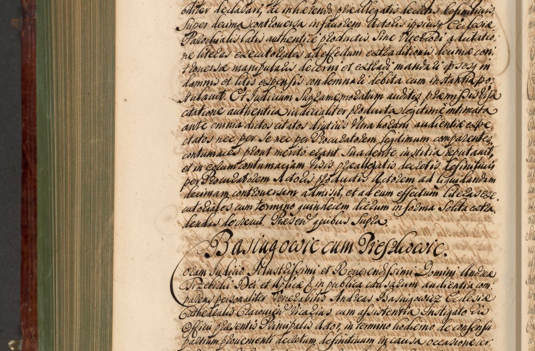 Zdjęcie nr 1153 dla obiektu archiwalnego: Acta actorum episcopalium R. D. Andreae Trzebicki, episcopi Cracoviensis et ducis Severiae de 1679. Volumen VIII