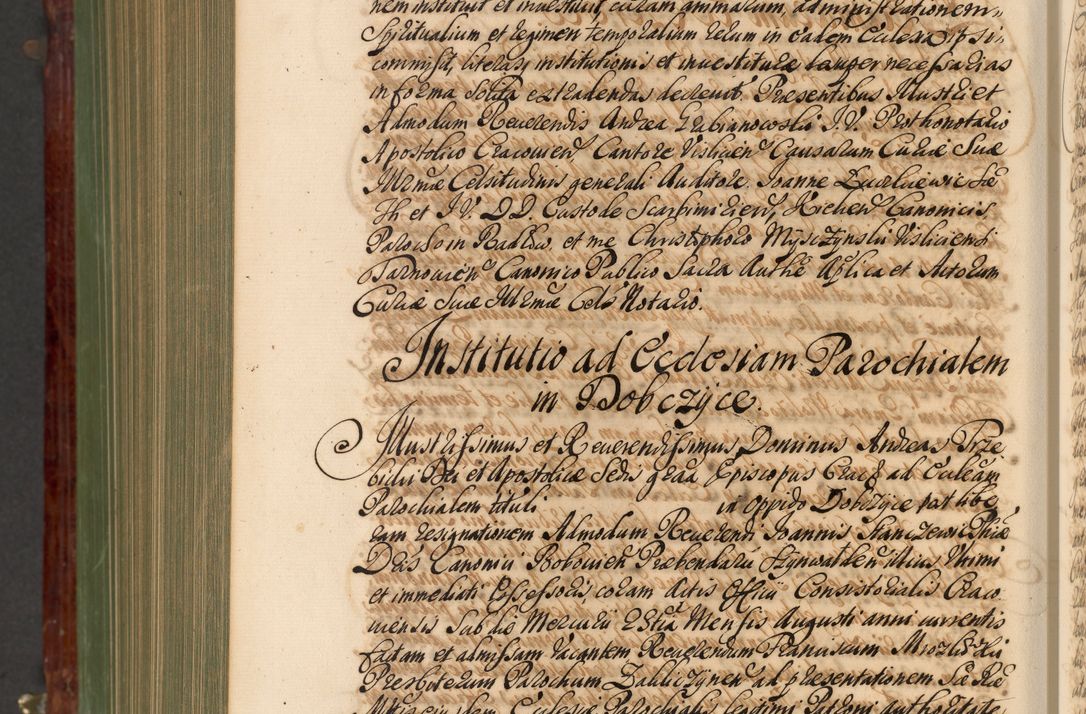 Zdjęcie nr 1151 dla obiektu archiwalnego: Acta actorum episcopalium R. D. Andreae Trzebicki, episcopi Cracoviensis et ducis Severiae de 1679. Volumen VIII