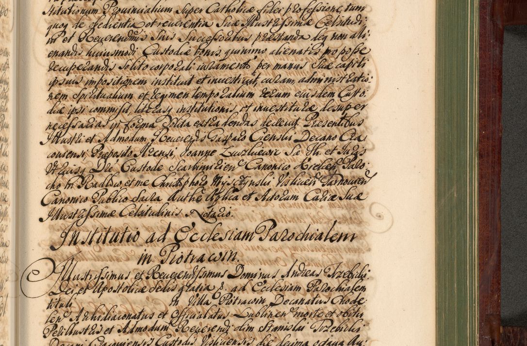 Zdjęcie nr 1150 dla obiektu archiwalnego: Acta actorum episcopalium R. D. Andreae Trzebicki, episcopi Cracoviensis et ducis Severiae de 1679. Volumen VIII