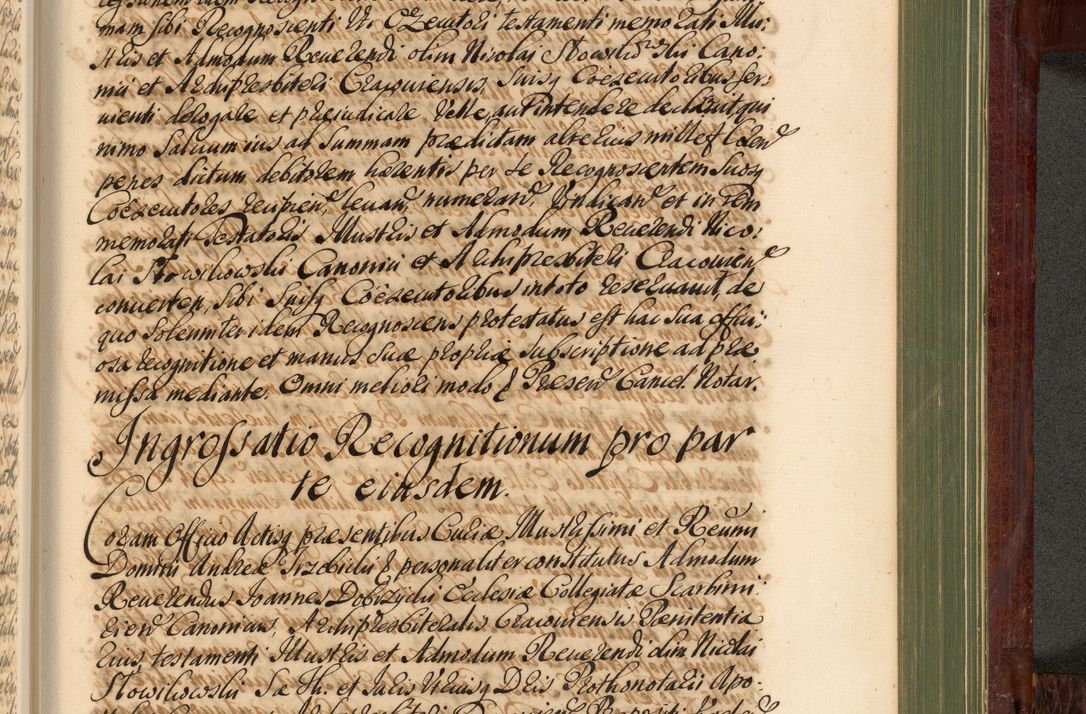 Zdjęcie nr 1144 dla obiektu archiwalnego: Acta actorum episcopalium R. D. Andreae Trzebicki, episcopi Cracoviensis et ducis Severiae de 1679. Volumen VIII