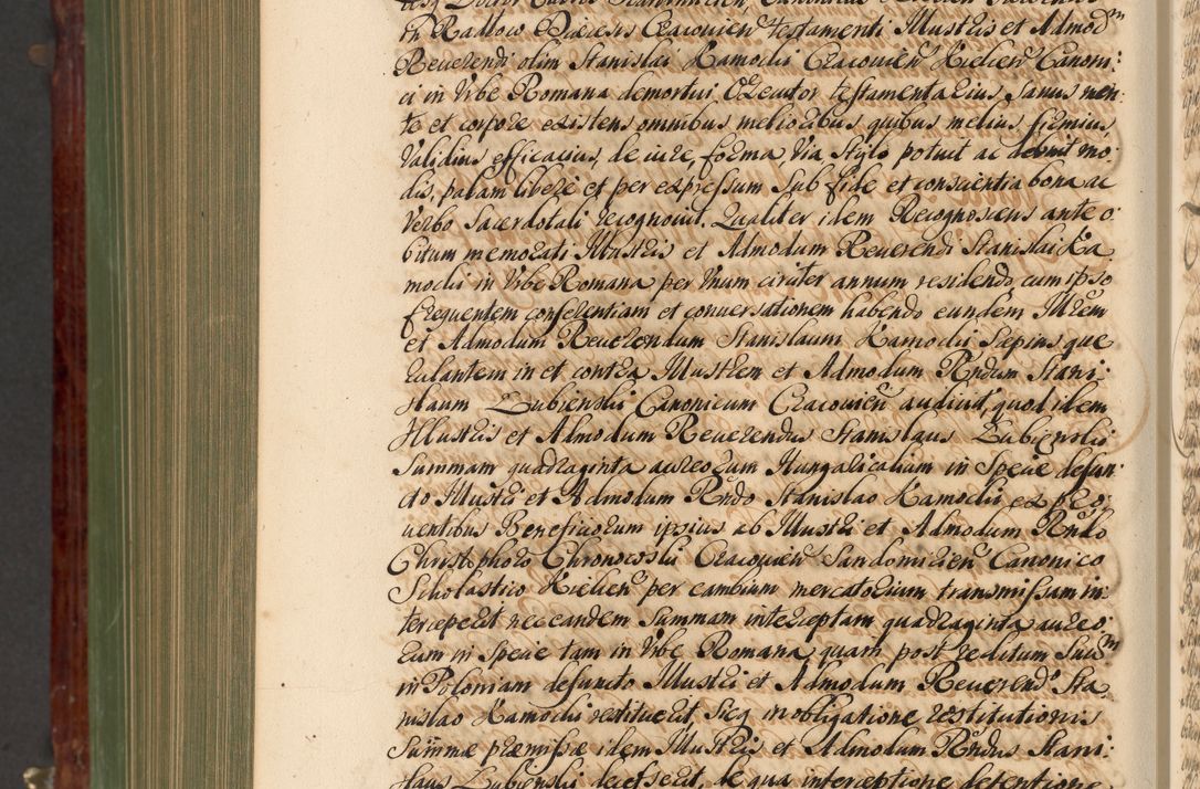 Zdjęcie nr 1141 dla obiektu archiwalnego: Acta actorum episcopalium R. D. Andreae Trzebicki, episcopi Cracoviensis et ducis Severiae de 1679. Volumen VIII