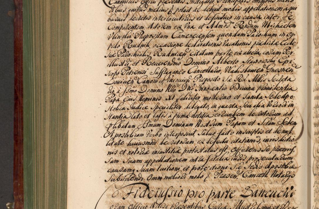 Zdjęcie nr 1139 dla obiektu archiwalnego: Acta actorum episcopalium R. D. Andreae Trzebicki, episcopi Cracoviensis et ducis Severiae de 1679. Volumen VIII