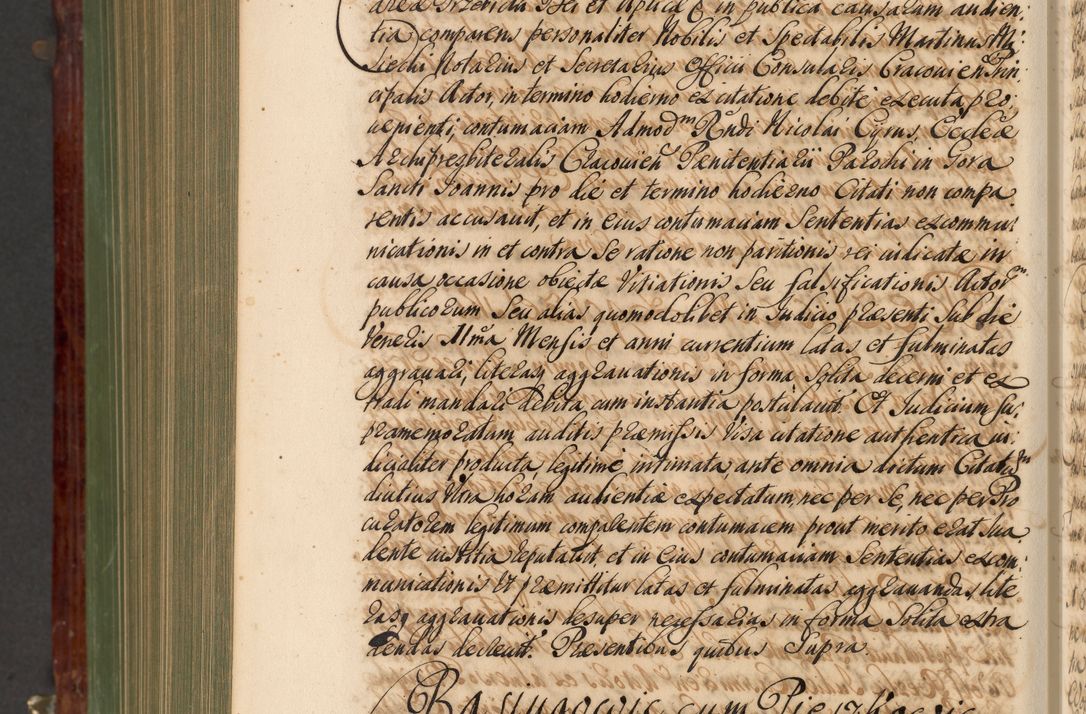 Zdjęcie nr 1127 dla obiektu archiwalnego: Acta actorum episcopalium R. D. Andreae Trzebicki, episcopi Cracoviensis et ducis Severiae de 1679. Volumen VIII