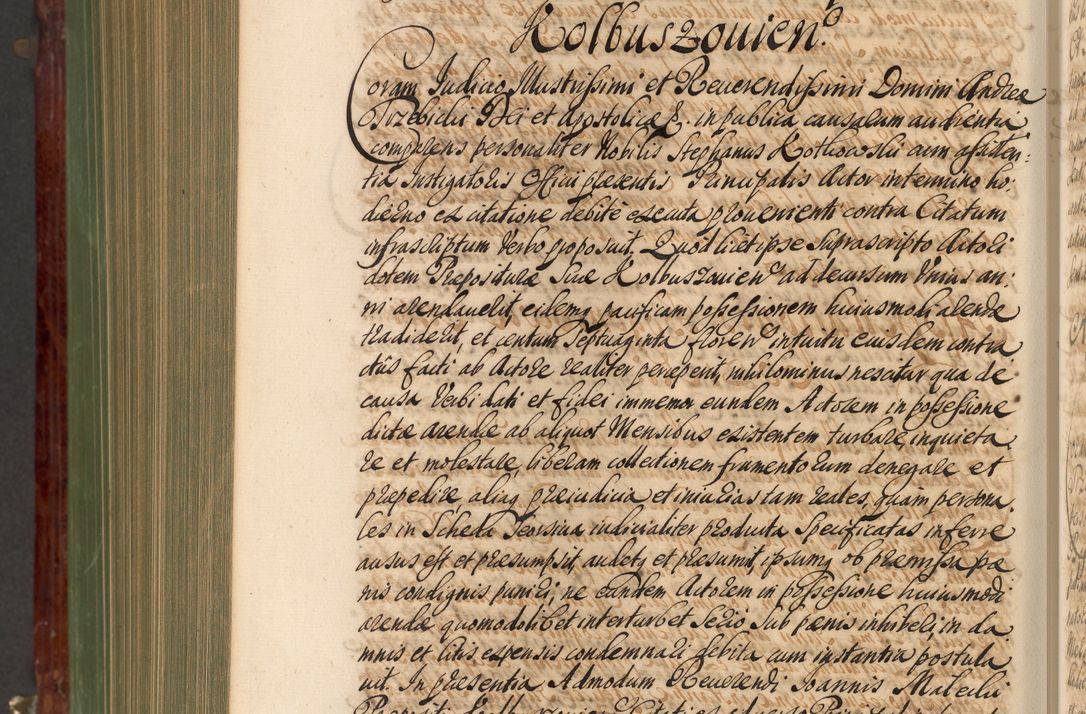 Zdjęcie nr 1123 dla obiektu archiwalnego: Acta actorum episcopalium R. D. Andreae Trzebicki, episcopi Cracoviensis et ducis Severiae de 1679. Volumen VIII