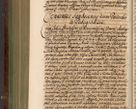 Zdjęcie nr 1121 dla obiektu archiwalnego: Acta actorum episcopalium R. D. Andreae Trzebicki, episcopi Cracoviensis et ducis Severiae de 1679. Volumen VIII