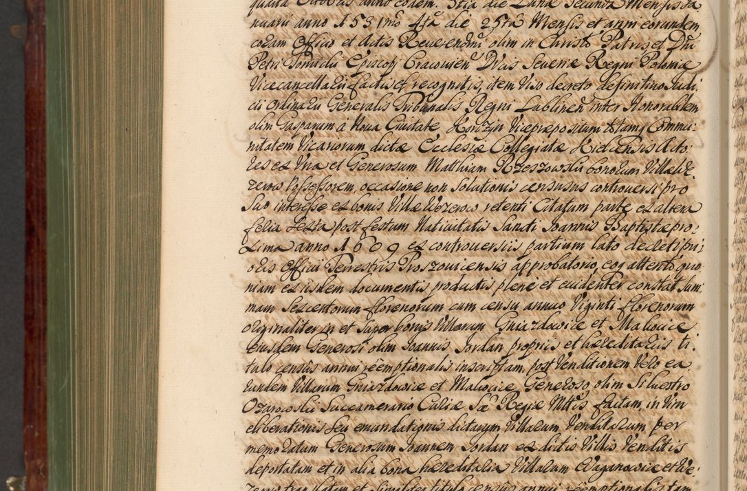 Zdjęcie nr 1119 dla obiektu archiwalnego: Acta actorum episcopalium R. D. Andreae Trzebicki, episcopi Cracoviensis et ducis Severiae de 1679. Volumen VIII