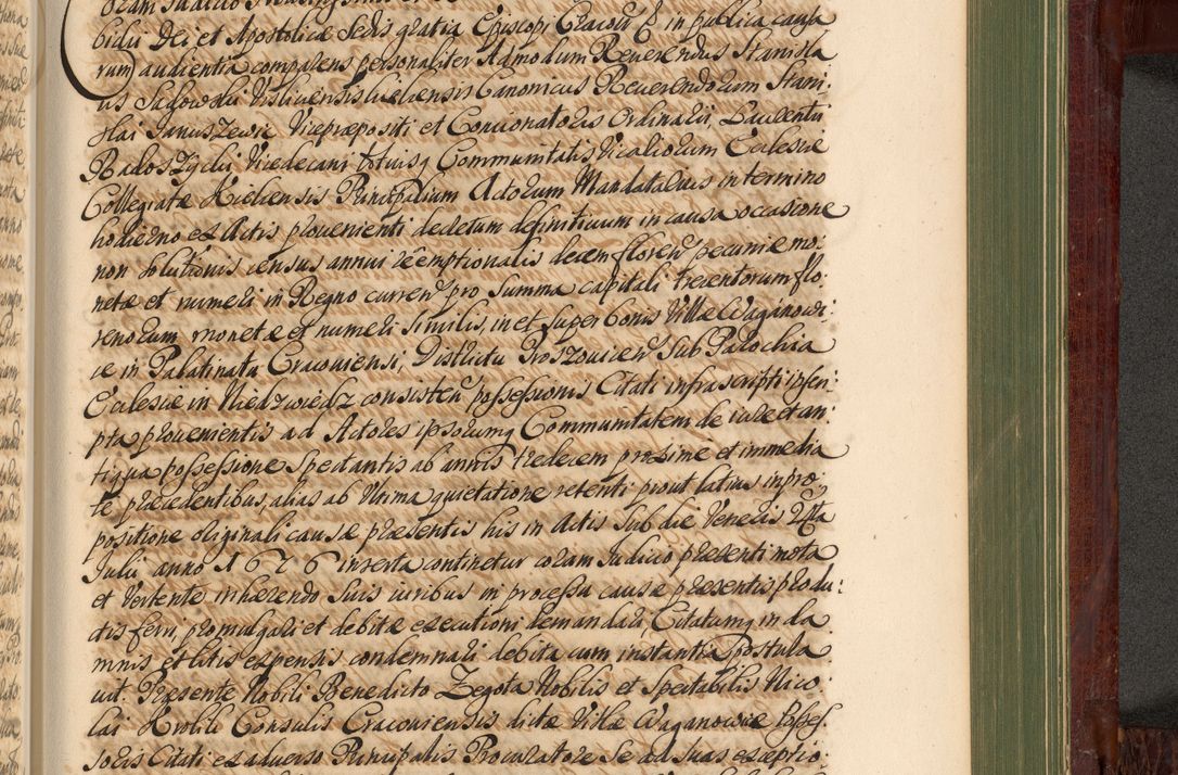 Zdjęcie nr 1118 dla obiektu archiwalnego: Acta actorum episcopalium R. D. Andreae Trzebicki, episcopi Cracoviensis et ducis Severiae de 1679. Volumen VIII