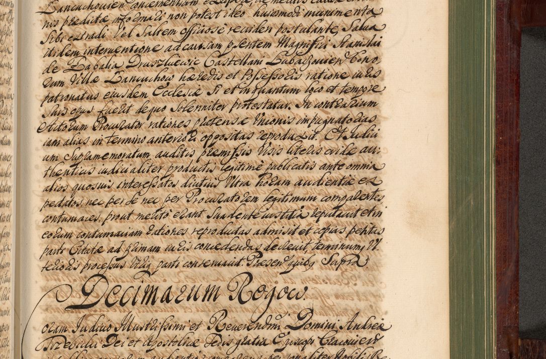 Zdjęcie nr 1112 dla obiektu archiwalnego: Acta actorum episcopalium R. D. Andreae Trzebicki, episcopi Cracoviensis et ducis Severiae de 1679. Volumen VIII