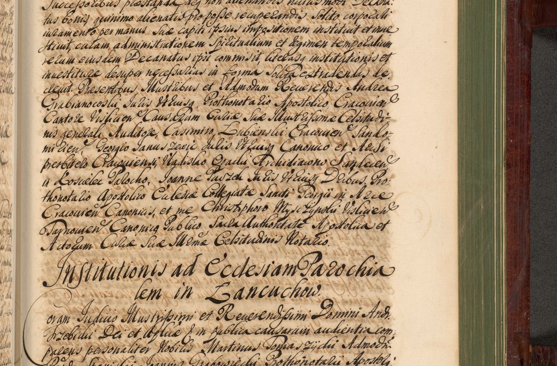 Zdjęcie nr 1110 dla obiektu archiwalnego: Acta actorum episcopalium R. D. Andreae Trzebicki, episcopi Cracoviensis et ducis Severiae de 1679. Volumen VIII