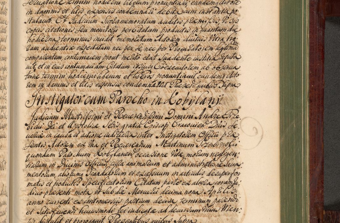 Zdjęcie nr 1108 dla obiektu archiwalnego: Acta actorum episcopalium R. D. Andreae Trzebicki, episcopi Cracoviensis et ducis Severiae de 1679. Volumen VIII