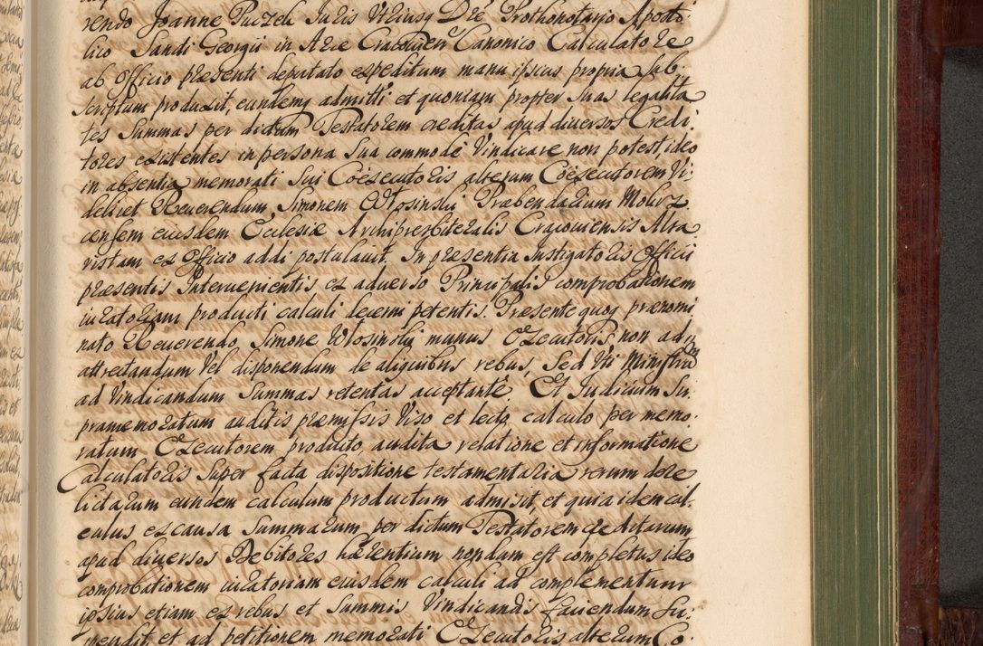 Zdjęcie nr 1100 dla obiektu archiwalnego: Acta actorum episcopalium R. D. Andreae Trzebicki, episcopi Cracoviensis et ducis Severiae de 1679. Volumen VIII