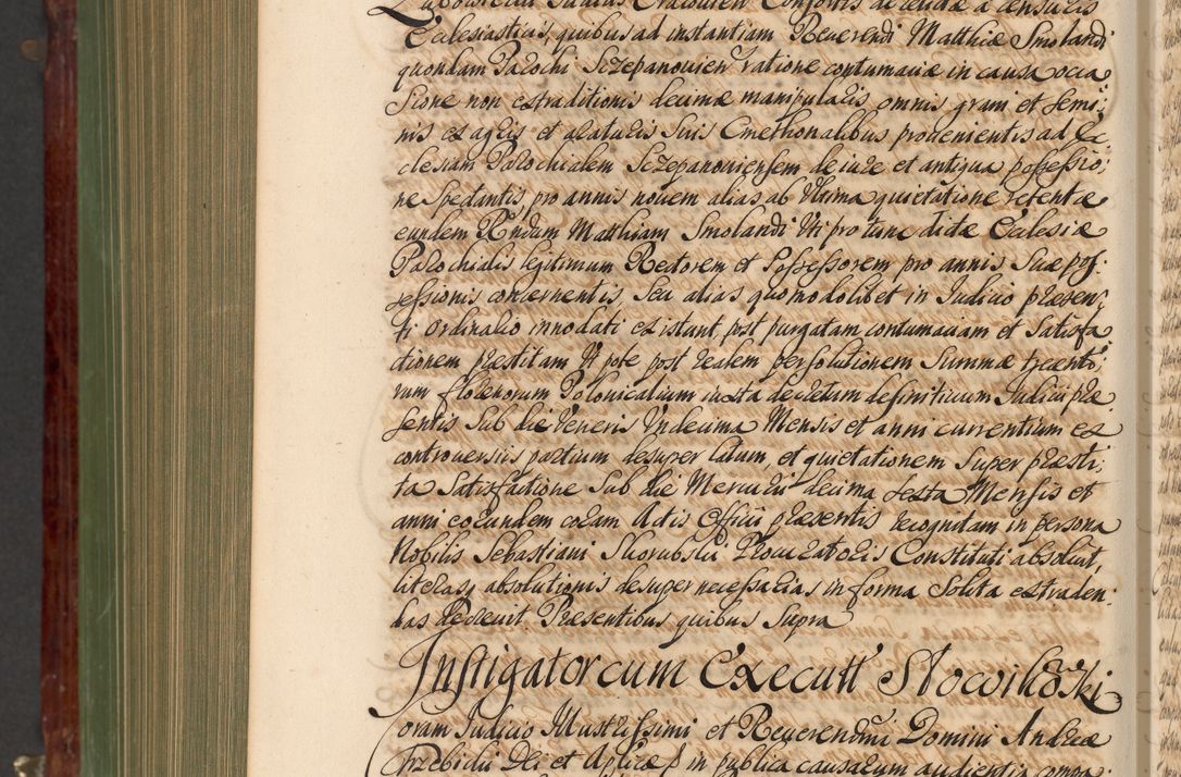 Zdjęcie nr 1099 dla obiektu archiwalnego: Acta actorum episcopalium R. D. Andreae Trzebicki, episcopi Cracoviensis et ducis Severiae de 1679. Volumen VIII