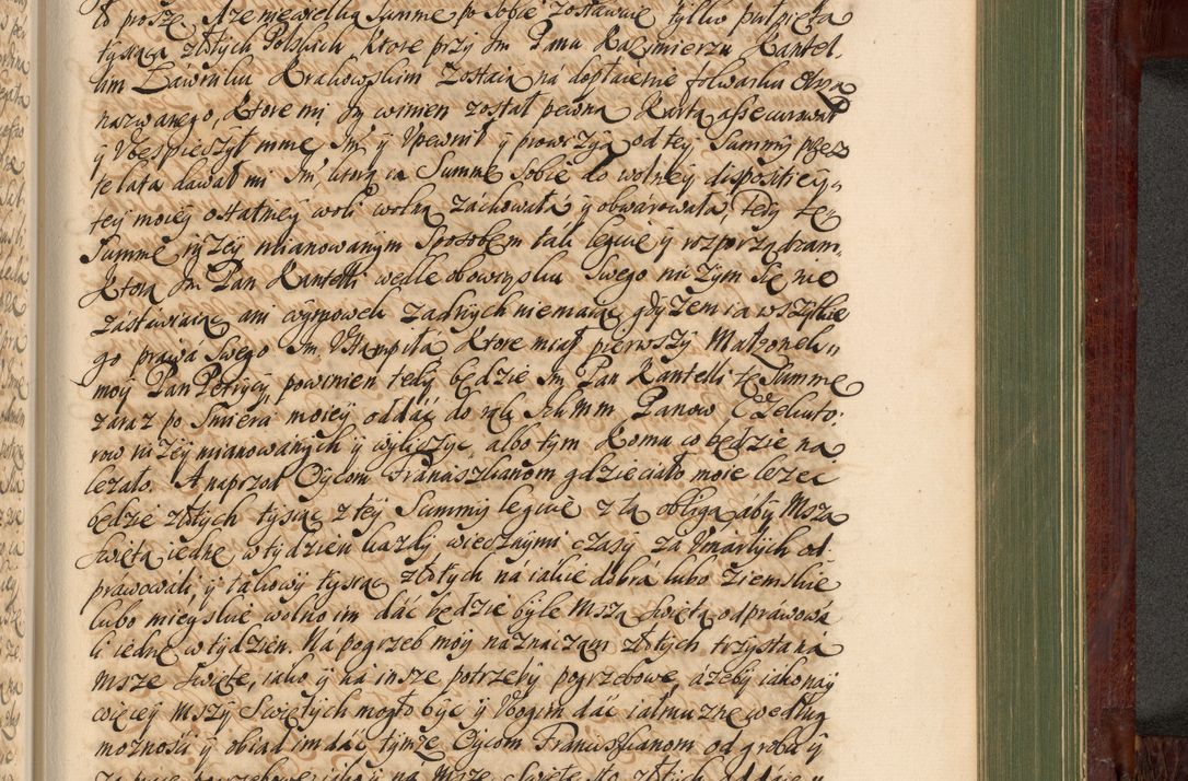 Zdjęcie nr 1092 dla obiektu archiwalnego: Acta actorum episcopalium R. D. Andreae Trzebicki, episcopi Cracoviensis et ducis Severiae de 1679. Volumen VIII