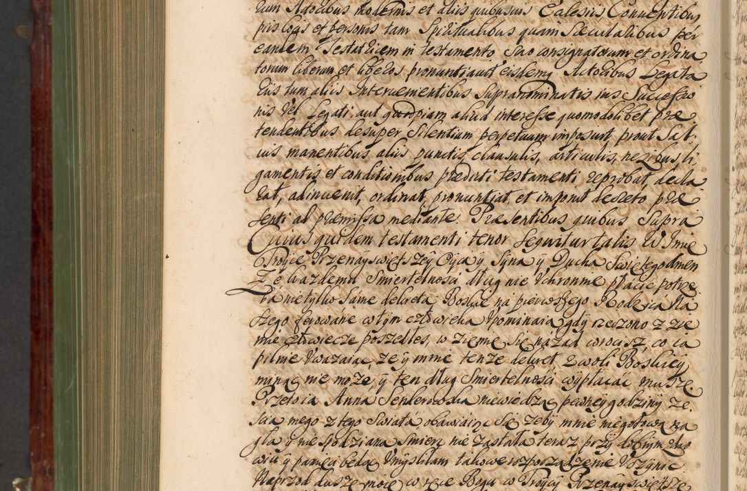 Zdjęcie nr 1091 dla obiektu archiwalnego: Acta actorum episcopalium R. D. Andreae Trzebicki, episcopi Cracoviensis et ducis Severiae de 1679. Volumen VIII