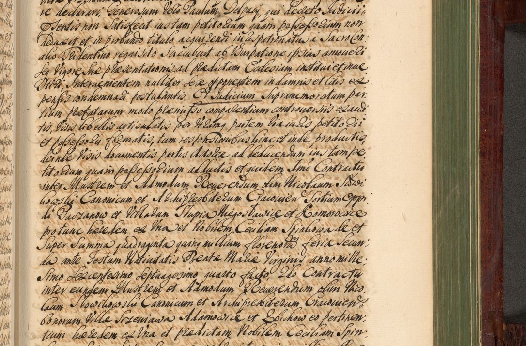 Zdjęcie nr 1080 dla obiektu archiwalnego: Acta actorum episcopalium R. D. Andreae Trzebicki, episcopi Cracoviensis et ducis Severiae de 1679. Volumen VIII
