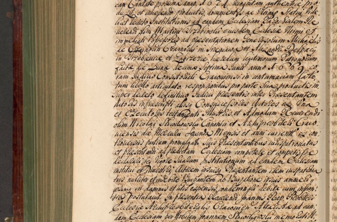 Zdjęcie nr 1079 dla obiektu archiwalnego: Acta actorum episcopalium R. D. Andreae Trzebicki, episcopi Cracoviensis et ducis Severiae de 1679. Volumen VIII