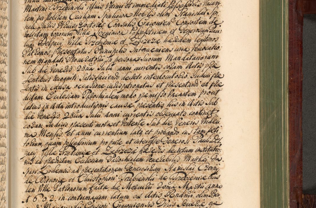 Zdjęcie nr 1078 dla obiektu archiwalnego: Acta actorum episcopalium R. D. Andreae Trzebicki, episcopi Cracoviensis et ducis Severiae de 1679. Volumen VIII