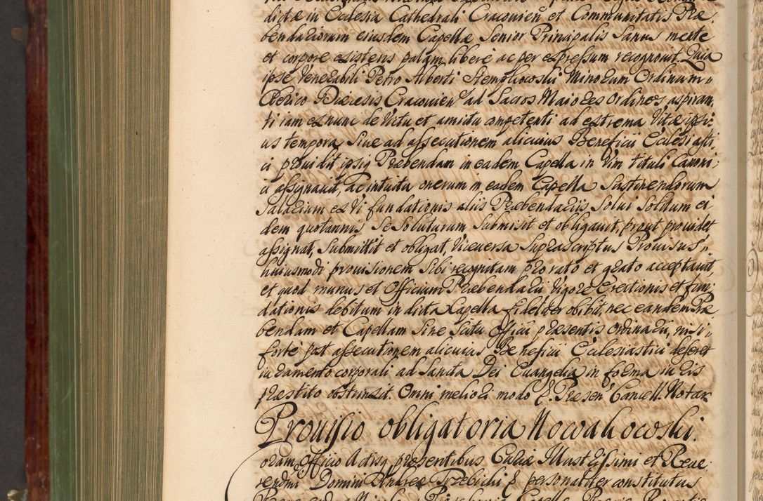 Zdjęcie nr 1075 dla obiektu archiwalnego: Acta actorum episcopalium R. D. Andreae Trzebicki, episcopi Cracoviensis et ducis Severiae de 1679. Volumen VIII