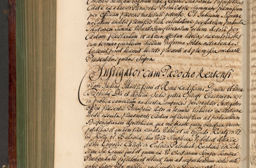 Zdjęcie nr 1065 dla obiektu archiwalnego: Acta actorum episcopalium R. D. Andreae Trzebicki, episcopi Cracoviensis et ducis Severiae de 1679. Volumen VIII
