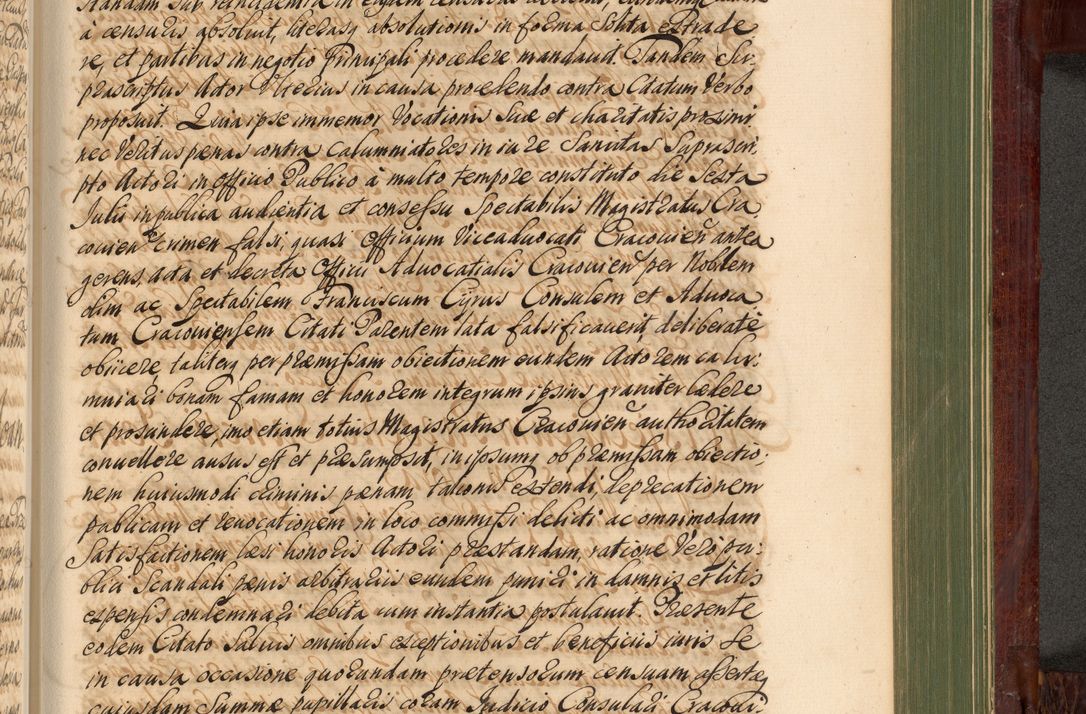 Zdjęcie nr 1062 dla obiektu archiwalnego: Acta actorum episcopalium R. D. Andreae Trzebicki, episcopi Cracoviensis et ducis Severiae de 1679. Volumen VIII
