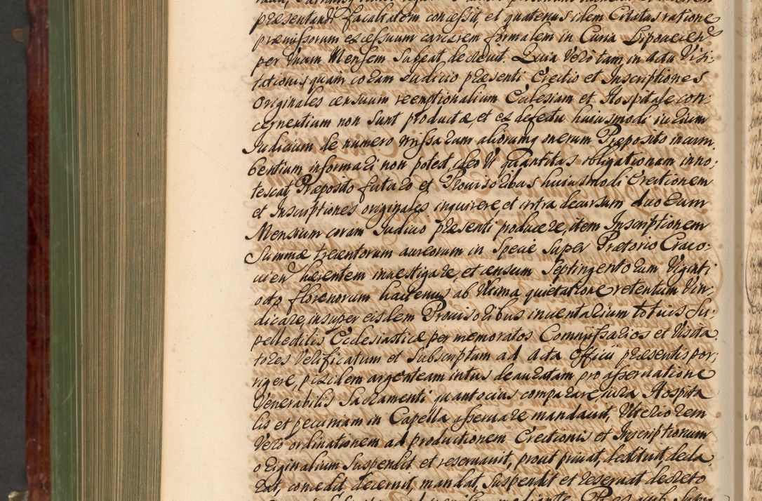 Zdjęcie nr 1057 dla obiektu archiwalnego: Acta actorum episcopalium R. D. Andreae Trzebicki, episcopi Cracoviensis et ducis Severiae de 1679. Volumen VIII
