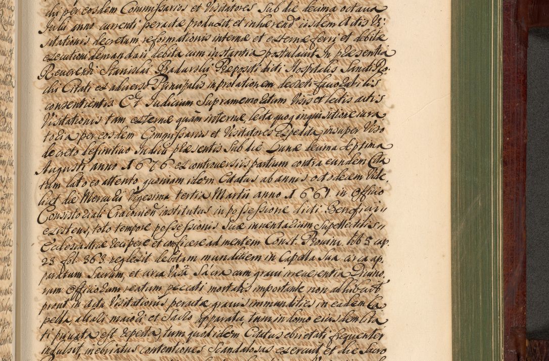 Zdjęcie nr 1056 dla obiektu archiwalnego: Acta actorum episcopalium R. D. Andreae Trzebicki, episcopi Cracoviensis et ducis Severiae de 1679. Volumen VIII