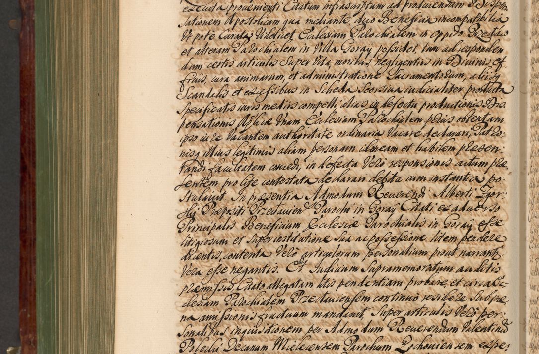 Zdjęcie nr 1055 dla obiektu archiwalnego: Acta actorum episcopalium R. D. Andreae Trzebicki, episcopi Cracoviensis et ducis Severiae de 1679. Volumen VIII