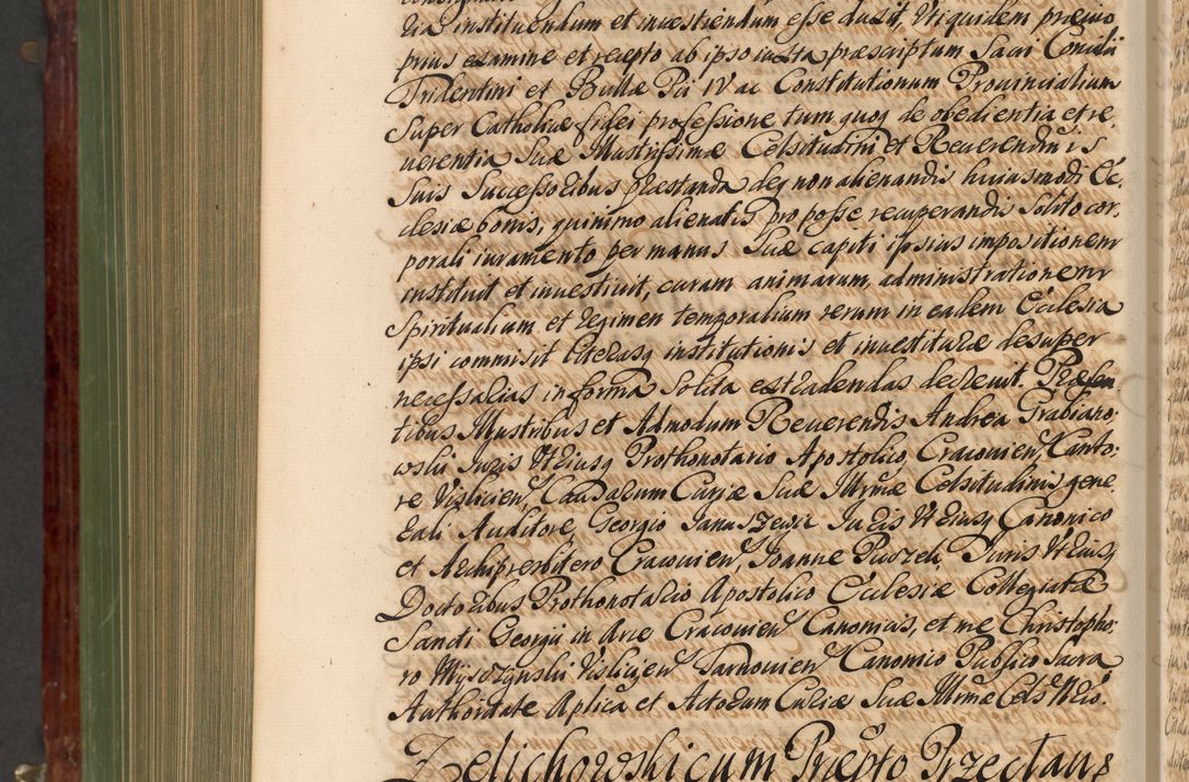 Zdjęcie nr 1053 dla obiektu archiwalnego: Acta actorum episcopalium R. D. Andreae Trzebicki, episcopi Cracoviensis et ducis Severiae de 1679. Volumen VIII